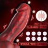 1pc Realistic Monster Dildo Vibrator Female Sex Toys, 8.66 Inch Thick Penis Vibrators Clitoral Messager for G Spot Anal Stimulator with 8 Vibration Modes, Liquid Silicone Dildo Suction Cup Dildos Adult Sex Toy for Men Women Couple - Image 2