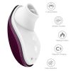 With 7 Licking Modes Adult Clitoral Stimulator Suction Vibrator Vibrates Female Adult Female Toy Multifrequency Delicious Mode Adult Couple Toys Usb Charging Female Nipple Clitoral Licking VibratorVibrations Pattern Powerful Quiet Rechargeable Magic Wand Massager - Image 7