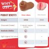 1pc Portable Male Masturbator with Realistic Face, TPE Super Soft And Healthy Elastic Material, Masturbator Deep Throat Oral Adult Toys, Sex Doll with Realistic Textured Mouth Vagina And Tight Anus, Suitable for Men Masturbation, amazing Male Gifts - Image 9