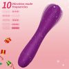 [Tuitionua, Vibrating Dildo] Tuitionua 10 Vibrations Bullet Vibrator Mini G-Spot - Adjustable Clitoris Nipple Vagina Stimulator - Adult Sex Toys for Solo or Couple USB Rechargeable - Image 5