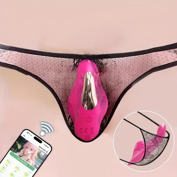 Rechargeable USB Powered Vibrator, Supporting Application Control, Wireless, Multifunctional G-spot Tracker, Intimate Massager with Remote Control