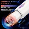 [4 Frequency Male Masturbation Cup] A MEN'S AUTOMATIC SUCKING MASTURATOR EXPERIENCE REAL VAGINAL STIMULATION - Male Masturbation Cup, 4 Frequency Stretching + 4 Frequency Sucking Mode/10 Frequency Vibrating Pronunciation, Lifelike Vaginal Entrance, Male Massage Cup For Stimulation - Image 4