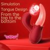 1ps 2in 1 Cunnilingus Vibrator for Women Tongue Licker Clitoral Stimulator G Spot Massager Vaginal Sucking Female Pleasure Sex Toys - Image 2