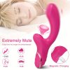 Rabbit Sucking Vibrator for Clitoral G Spot Stimulation, Adult Sex Toys for Women Couple, Vibrating Finger Massager with 10 Suction and 10 Vibration Modes - Image 11
