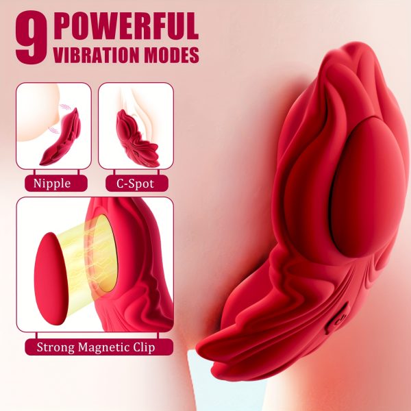 Vibrator Couples Sex Toys, Wearable Couple Vibrator, Vibrating Panties With 9 Vibration Settings, Mini Bullet Vibrator For Women