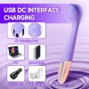 Adult female sex toys, clitoral G-spot vibrator with 10 powerful vibration modes, clitoral nipple stimulator finger bullet vibrator strapless dildo toy for couples - Image 6
