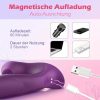 Clitoris G-Spot Vibrator Dildo for Her, 3-in-1 Tongue Licking Sucking Vibrators with 10 Vibration & 5 Flapping Pulsation & 5 Licking Suction Modes, Clitoral Nipples Massager Anal Butt Plug Vagina G Spot Stimulators Adults Sex Toys for Women Couples - Image 11