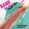 1pc 10.43 Inch Large Thrust Vibrating Dildo, Realistic Large Dildo Vibrator with 6 Thrust Speeds and 10 Contractions, G-spot Sex Toy for Men and Women, Large Dildo with Suction Cup for Vagina and Vagina - Image 7