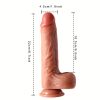 [Realistic Silicone Vibrator] 1pc Realistic Silicone Thrusting Dildo Vibrator - Heating and Vibration, Remote-Controlled Strong Suction Cup, Lifelike Design for Clitoral G-Spot Stimulation, Wireless Adult Sex Toy for Women and Couples - Image 4