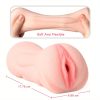 3-in-1 Realistic Soft Male Masturbator with Lifelike Mouth, Vagina & Anal - TPE Material, Hand-Free Pleasure Experience for Single Men, No Batteries Required, Male Masturbation Toys, home and Valentine'S Day gifts - Image 4