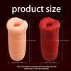 1pc Male Vibrating Oral Masturbation Cup, 10 Frequencies with Tongue Licking Mouth And Tight Soft Vagina, Strong Clamping Suction, 5D Vagina And Deep Throat Love, Lipstick Mouth Fun, Male Toys - Image 4