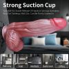 1pc 9.45 Inch Realistic Thrusting Dildo Vibrator Female Sex Toys, Liquid Silicone Anal Dildos For Vagina Nipple Stimulation With 3 Thrusting & 10 Vibrating & Heating Modes, Lifelike Penis G Spot Vibrator Adult Sex Toy For Men Women Couples - Image 9