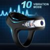 Rooster Ring Vibrator Triangle Rubber Penis Vibrating Cockring Vibrator Sex Toys for Men - Image 2