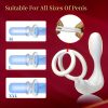 Prostate Massager Anal Vibrator,Anal Sex Toys with Cock Ring,Vibrating Anal Plugs for Men,12Vibrating Modes,Male Prostate Stimulor Toys Suitable for Men Women and Couples - Image 11