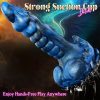 Big Thrusting Dildo Sex Toys Vibrator, 5 IN1 Fantasy Monster Dildo with 8 Thrusting & Vibrations, 9.5" Huge Thick Dildos Anal Toys with Heating, Suction Cup Realistic Dildo Adult Toys for Women Men - Image 7