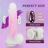 Thrusting Dildo Vibrator, Vibrating Realistic Penis For G-Spot Stimulation, Remote Control Adult Sex Toys For Women Couples With 3x10 Modes Stimulator, 9.25" Heating Lifelike Silicone Anal Butt Plug Dildos Massager With Suction Cup - Image 4