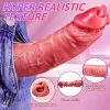 1 Realistic Male Extended Vibrating Cock Cover with Vibrator with Penis Ring Reusable, Couples Shared Sex Toys for Men to Wear, Sex Toy for Couples - Image 3