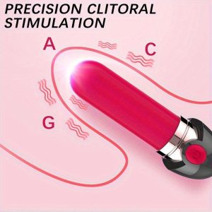 Vibrator Sex Toy for Women Couples Bullet Vibrator 10-Frequency Mini Lipstick Clitorial Stimulation Toys