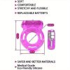 12 -Piece Silicone Penis Ring with Vibrator, Vibrating Clitoral Stimulator Penis Ring, Mini G-Spot Stimulator, Ejaculation Sex Toys for Men - Image 6