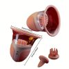 Wireless Sex Toys Adult Toys with 10 Sucking & Vibrator Modes Rechargeable Nipple Toy Clip with Strong Sucking Stimulator, Breast massager Masturbation Devices for Women - Lithium Battery Powered, Rotating Vibrator Massager for Women and Couples - Image 2