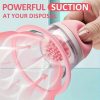 Wireless Sex Toys Adult Toys with 10 Sucking & Vibrator Modes Rechargeable Nipple Toy Clip with Strong Sucking Stimulator, Breast massager Masturbation Devices for Women - Lithium Battery Powered, Rotating Vibrator Massager for Women and Couples - Image 11