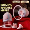 Wireless Sex Toys Adult Toys with 10 Sucking & Vibrator Modes Rechargeable Nipple Toy Clip with Strong Sucking Stimulator, Breast massager Masturbation Devices for Women - Lithium Battery Powered, Rotating Vibrator Massager for Women and Couples - Image 6