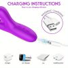 [Rabbit Vibrator, 7 Modes] 1pc Rechargeable Rabbit Vibrator - 7 Suction and Vibration Modes, USB Rechargeable, G-spot Vibrator - Valentine's Day Gift for Women - Image 10