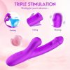 [Rabbit Vibrator, 7 Modes] 1pc Rechargeable Rabbit Vibrator - 7 Suction and Vibration Modes, USB Rechargeable, G-spot Vibrator - Valentine's Day Gift for Women - Image 8