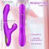 [Rabbit Vibrator, 7 Modes] 1pc Rechargeable Rabbit Vibrator - 7 Suction and Vibration Modes, USB Rechargeable, G-spot Vibrator - Valentine's Day Gift for Women - Image 4