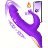 1PC Thrusting Dildo Vibrator For Women, 5 IN 1 App Control G Spot Vibrators With 5 Thrust Dildos & Flapping Bunny & One-click Burst, Adult Sex Toys For Female Vaginal Stimulation - Image 3