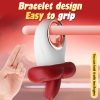 Tongue Clamping Rod Big Mouth Vibration Rod 10 Frequency Tongue Licking Jumping Egg Ring Female Vibrator Jumping Egg 40mm Realistic Tongue Can Penetrate Deep Into The Clitoris - Image 2