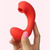 1pc Clitoral Licking G Spot Vibrator, 3.9*3.9inch/ 100*100mm, Sucking Female Masturbator, Vibrator for Women, 10 Vibration Modes & 3 Frequency Modes, Adult Sex Toys - Image 7