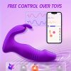1 Pc Wearable APP Controlled Vaginal Vibrator, Customized Vibration Frequency, Telescopic Vibration For Outdoor Erotic Flirting, Adult Sex Toys Female Vaginal Vibrating Masturbator G-spot Stimulator - Image 8