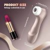 Female Nipple Clitoral Stimulator, 11 Simulated Oral Suction Modes, Massage G-spot Clitoral Nipple Device, Non-contact Clitoral Suction Pressure Wave Technology, Adult Female Sex Toy, (rose Golden) Suitable For Valentine'S Day. - Image 6