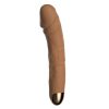 Ultra-Quiet USB Rechargeable Silicone Dildo Vibrator for Women - Realistic Penis Design with 10 Frequency Vibration & 360° Rotation, Clitoral Stimulation Adult Toy - Image 4