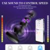 1pc Thrusting Sex Toys Anal Plugs Anal Toys Sex Toys App Controlled Vibrating Butt Plugs G Spot Vibrators, Anal Beads, Butt Plugs Vibrating Frequency Insertable Prostate Massager, Anal Sex Toys for Men and Women - Image 8