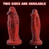 Dildo - Vibrating Monster Dildo Adult Sex Toys, Huge Thick Realistic Dildo Massager With 8 Vibration, Liquid Silicone Anal G-spot Stimulator With Suction Cup Fake Penis Sex Toy For Women And Couples - Image 9