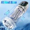 1pc Male Masturbator Sex Machine, Mens Vibrator Male Sex Toys For Men 4D Pocket With 7 Thrusting Rotating Vibrating Sucking Licking LCD Display, Adult Sex Toy For Men - Image 5