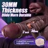 1 High-performance Vibrating Dildo with Suction Cup Base Includes 3 Insertions And 7 Adjustable Vibration Heat Settings for Ultimate G-spot Vaginal And Anal Stimulation, Made From Silicone, Perfect for Women And Partners. - Image 6