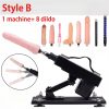 Adjustable sex machine, connector love machine, male and female masturbation insertion machine, pump gun, sex toy, male masturbation cup, automatic machine gun, adult toy equipment, with realistic dildo, automatic masturbation cup, sex vibration gun. - Image 5
