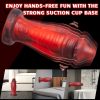 Dildo - Vibrating Monster Dildo Adult Sex Toys, Huge Thick Realistic Dildo Massager With 8 Vibration, Liquid Silicone Anal G-spot Stimulator With Suction Cup Fake Penis Sex Toy For Women And Couples - Image 5