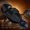 Triple Motor Male Sex Toys For Men, 4-in-1 Adjustable Male Masturbator Penis Training Vibrator With 10 Modes & Dual Cock Rings, Male Masturbation Stroker Testicle Adult Sex Toys - Image 5