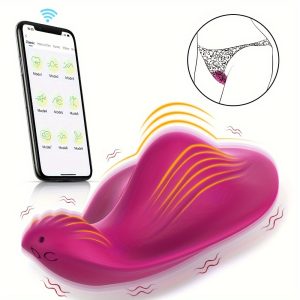 1pc Wear Vibrator, APP Remote Control Function, with 9 Different Vibration Modes, Sec Toys, Rose Toy, Sex Machine, Strap on Harness with Toy, Women Toys, Sex Machine for Women, Rose Vibrater, Sex Games, Rose Vibratos Toy