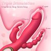 Dildo - 1pc Thrusting Dildo Vibrator Sex Toys For Women, G Spot Anal Rabbit Vibrators Adult Sex Toys With 10 Powerful Vibrating Modes For Female Couples - Image 2