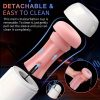 [1pc Automatic Sucking Masturbator] 1pc Male Masturbator Cup, Automatic Male Masturbator, 7 Frequency Sucking Vibrating Telescopic Masturbator, Male Home Oral Sex Toys, Male Adult Sex Toys, Mens Masturbation Toys, Sex Toy Or Men, Pocket Pussy - Image 6