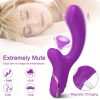Rabbit Sucking Vibrator for Clitoral G Spot Stimulation, Adult Sex Toys for Women Couple, Vibrating Finger Massager with 10 Suction and 10 Vibration Modes - Image 11