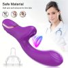 Rabbit Sucking Vibrator for Clitoral G Spot Stimulation, Adult Sex Toys for Women Couple, Vibrating Finger Massager with 10 Suction and 10 Vibration Modes - Image 8