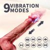 8.66 Inch Realistic Silicone Dildo Vibrator With Remote Control -10 Vibration And Thrust Modes, USB Charging, Suitable For Couples And Single Player Games - Image 2