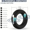 Vibrating Cock Ring, 0 Vibrations With Penis Testicles Ring Vibrator Sex Toys For Men, Adult Toys Vibrating Penis Ring Male Sex Toys, Female Clitoral Nipples Stimulatioins, Cock Ring Vibrator Couples Sex Toys, Adult Sex Toys For Men Women - Image 4