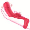 Finger Vibrator Female Sex Toys - G Spot Vibrator Clitoral Stimulator Rose Toy with 9 Powerful Vibration Modes, Adjustable Nipple Massager Anal Stimulatuion Adult Sex Toys & Games for Women Couples - Image 3
